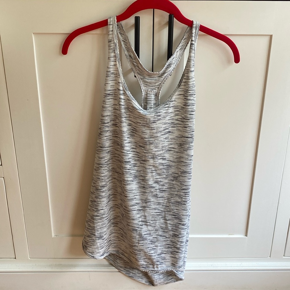lululemon athletica Gray Space-Dye Racerback Tank